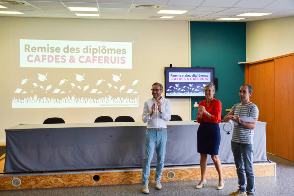Remise des diplômes CAFDES et CAFERUIS 2025