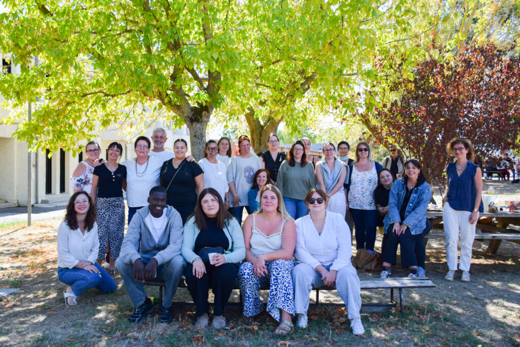 Groupe d'apprenant en formation d'Accompagnant Educatif et Social
